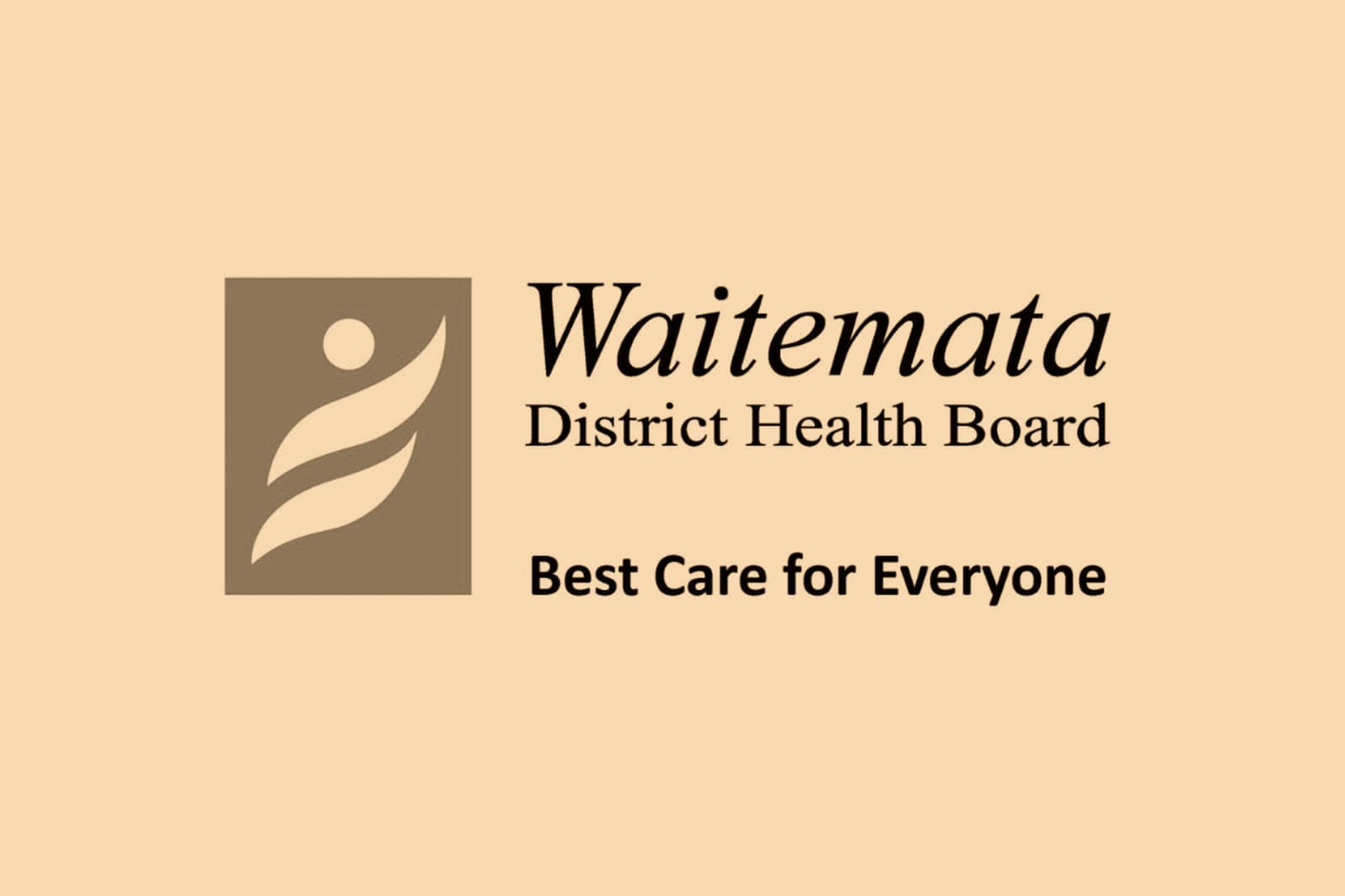 Waitematā District Health Board logo.